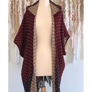 Free People Knit Kimono